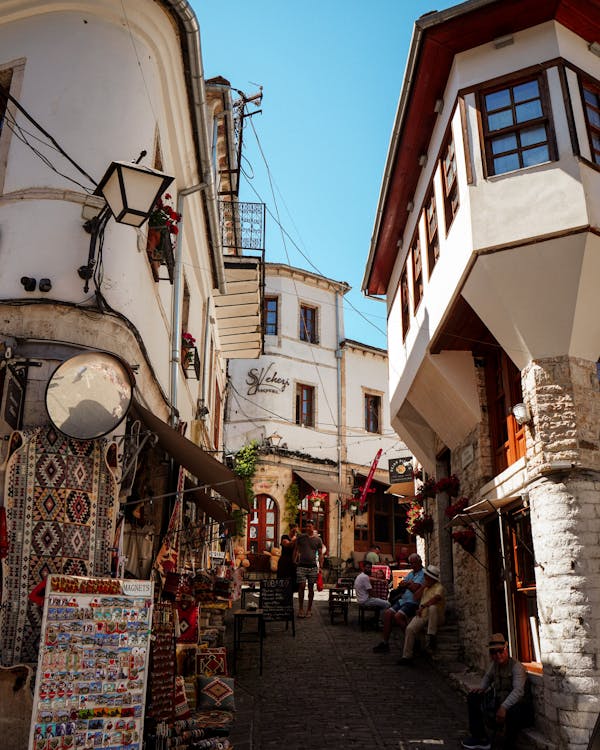 Gjirokastra's Ottoman-era stone streets, one of the most striking and least-visited old towns in Europe