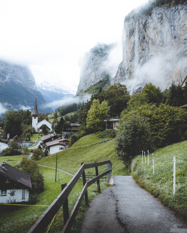 A quiet stone path through a mountain village, the kind of destination pulling the most interest in 2026