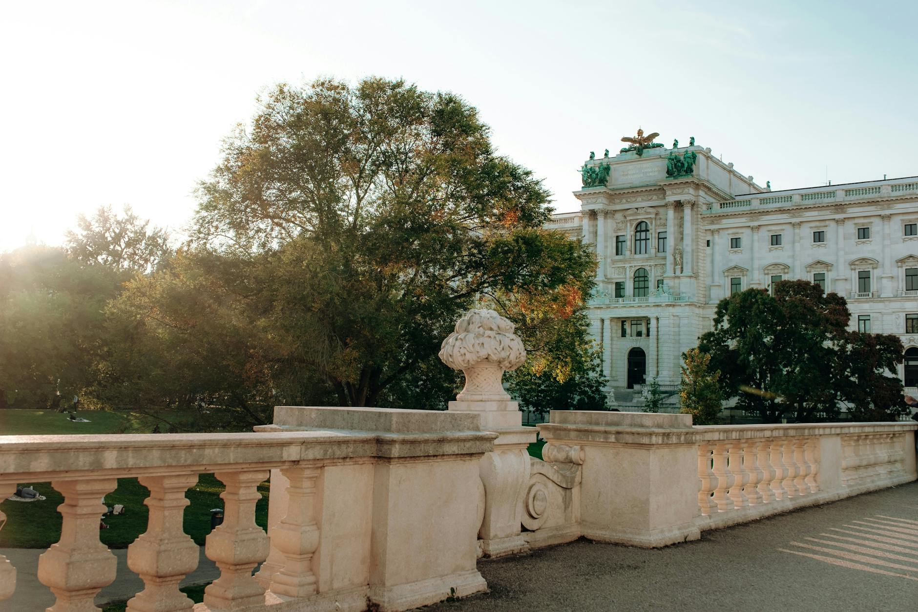Vienna's imperial architecture and Schonbrunn Palace, Austria