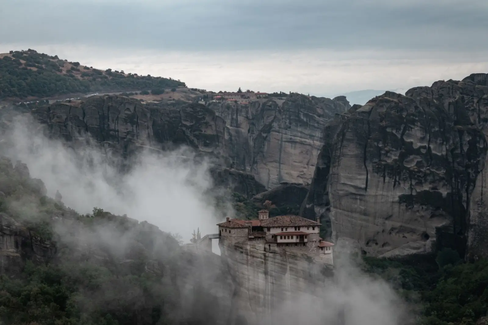 Greece tours in May: Spring islands, Athens, and shoulder-season touring ToursZoom Morning mist around the Meteora monasteries in Greece
