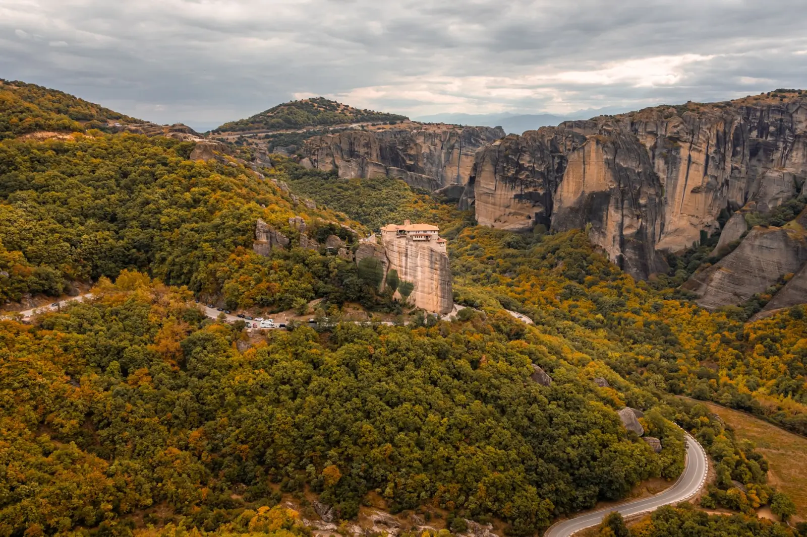 Greece tours in October: Late shoulder season for Athens, Crete, and mainland culture ToursZoom Early morning mist around the Meteora monasteries in Greece