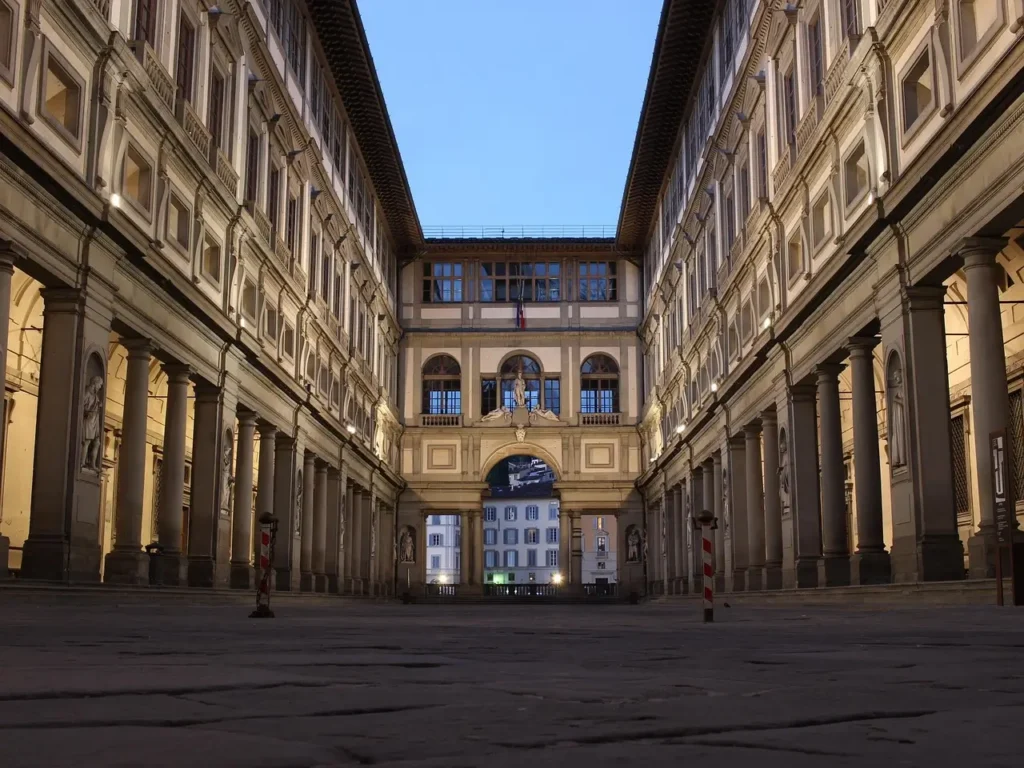 Italy tours in May: Spring cities, countryside, and classic routes ToursZoom Visitors exploring the Uffizi Gallery in Florence, Italy on a May cultural tour