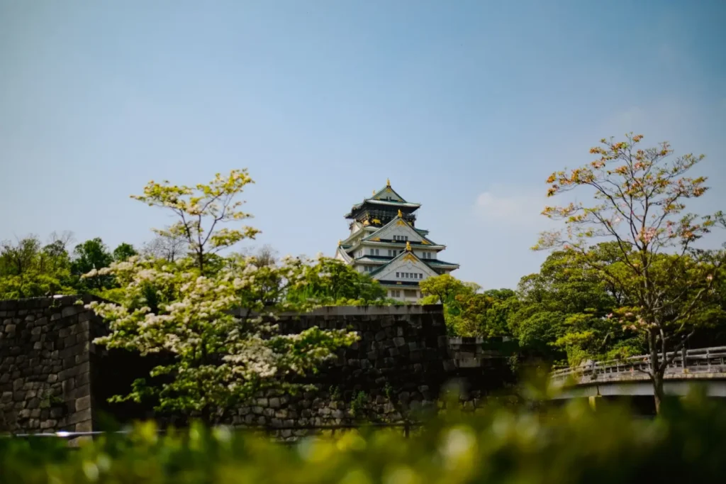 Japan tours in April: Peak spring, blossoms, and Golden Week timing ToursZoom Spring garden at Osaka Castle with blooming cherry blossoms