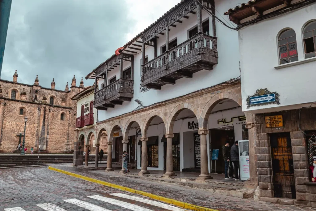 Peru tours in September: Late dry season and shoulder-season Andes touring ToursZoom A bustling street market in Cusco's historic center
