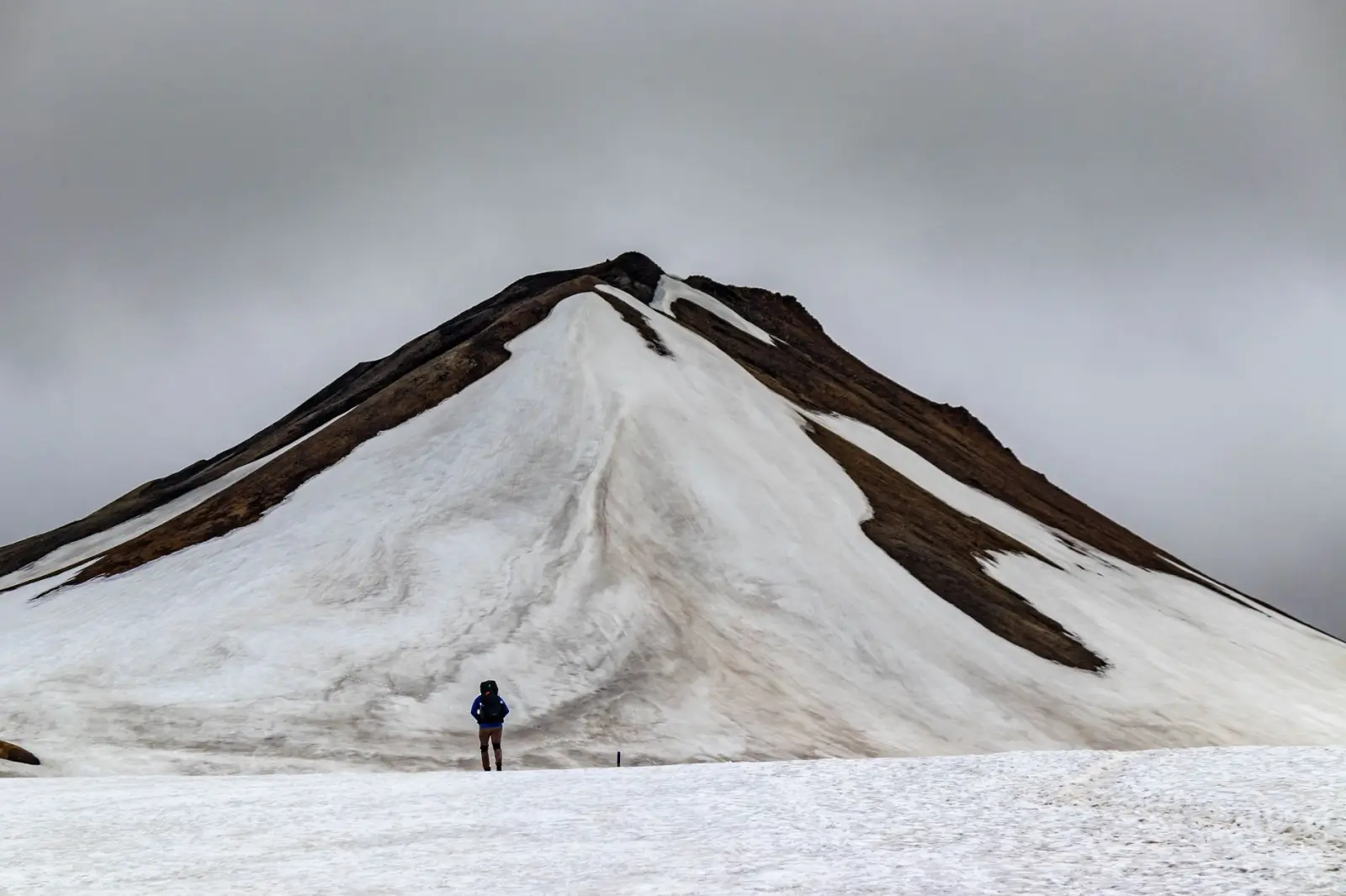 10 Types of Guided Tours (And How to Choose the Right One) ToursZoom A hiker on an Iceland glacier hike surrounded by snow-covered mountains and glaciers